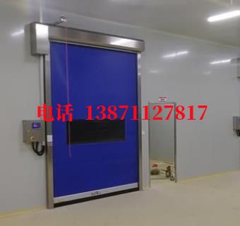 高明拉链密封快速卷帘门